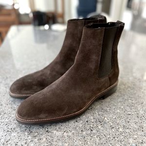 Paul Smith Suede Slip On Chelsea Boot